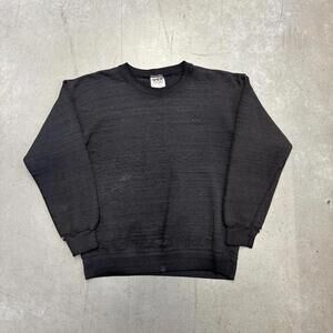 Vintage 90s USA Olympics Mini Logo Sun Faded Sweatshirt Medium Black